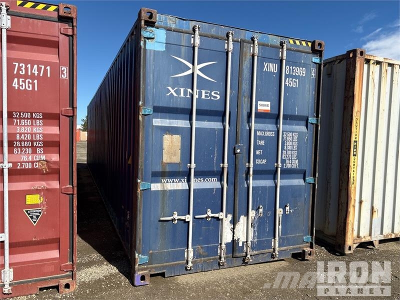 40 ft High Cube Storage Container Container αποθήκευσης