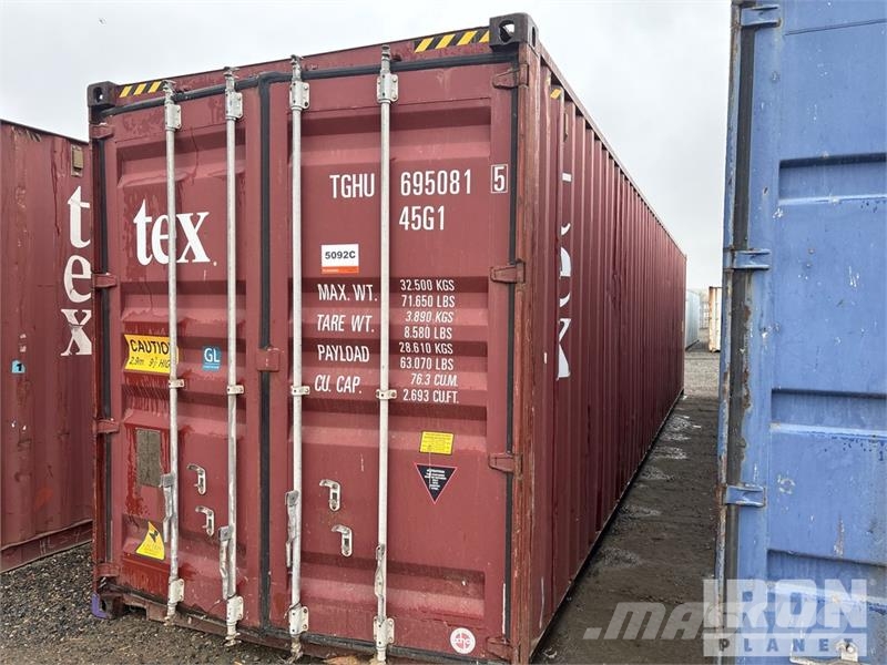 40 ft High Cube Storage Container Kontejnerji za skladiščenje