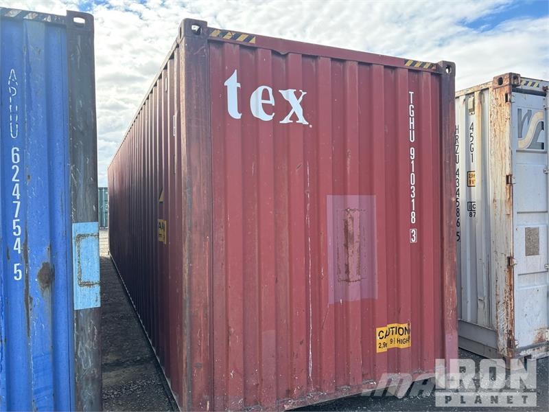 40 ft High Cube Storage Container Container αποθήκευσης