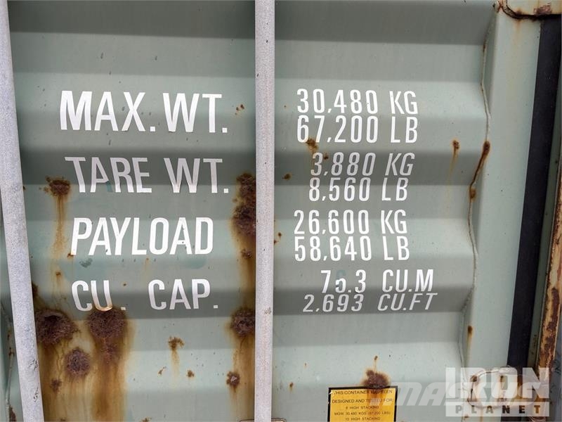 40 ft High Cube Storage Container Kontejnerji za skladiščenje