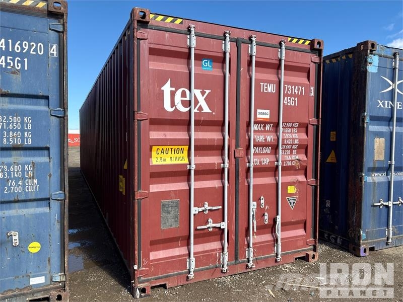 40 ft High Cube Storage Container Kontejnerji za skladiščenje