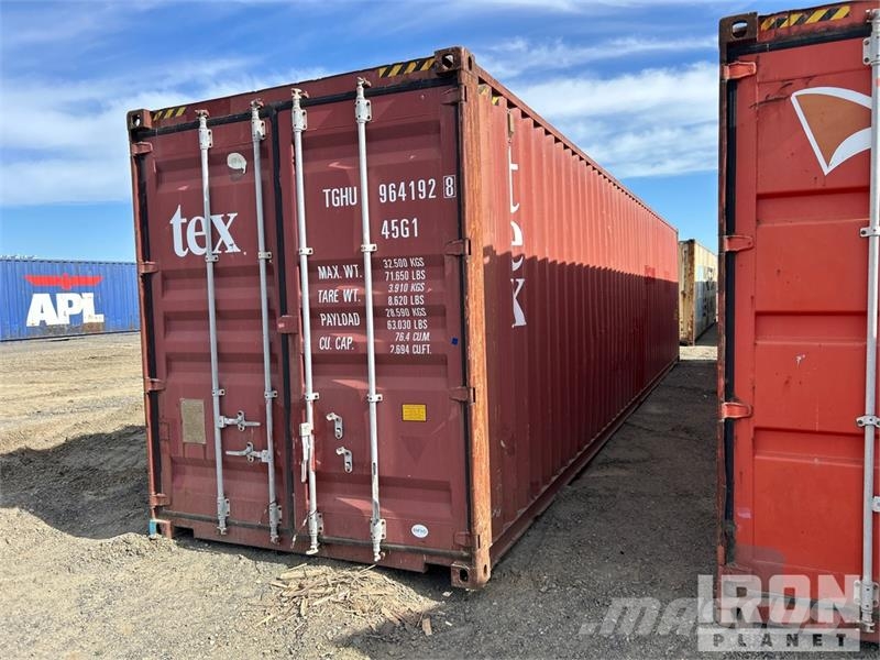  40 ft High Cube Storage Container Varastokontit