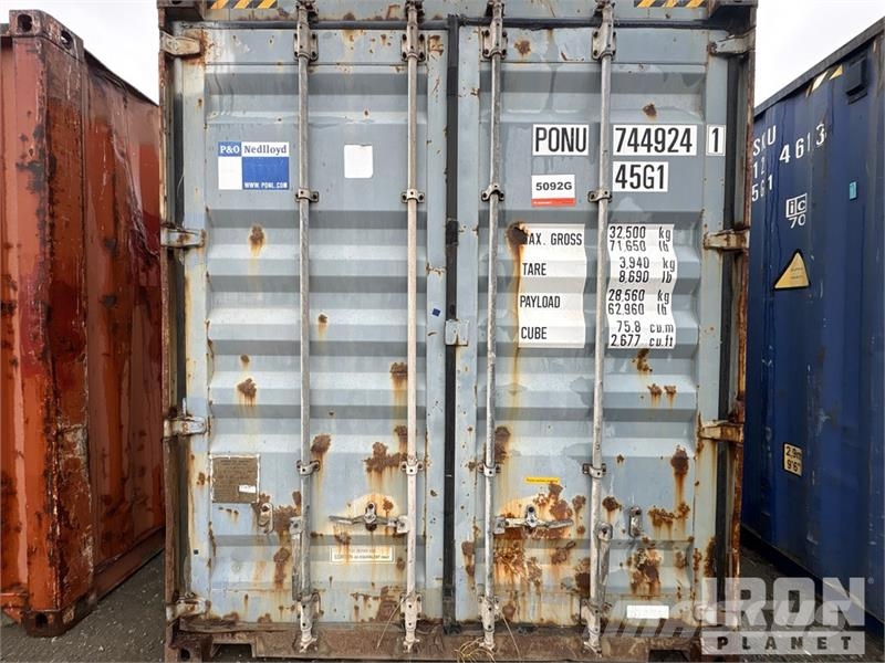 40 ft High Cube Storage Container Lagerbehälter