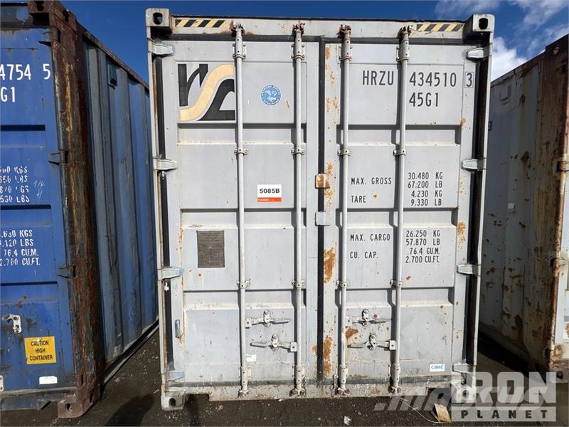 40 ft High Cube Storage Container Container αποθήκευσης