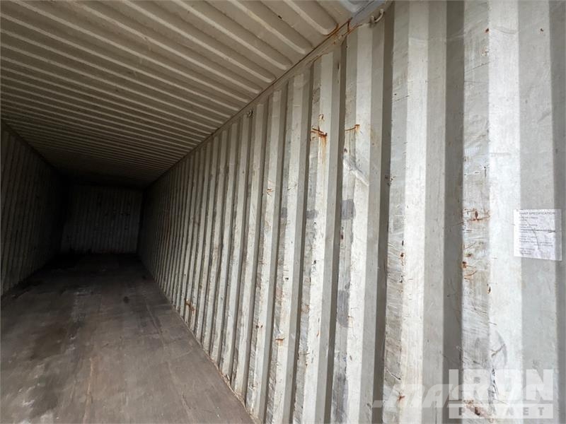 40 ft High Cube Storage Container Container αποθήκευσης