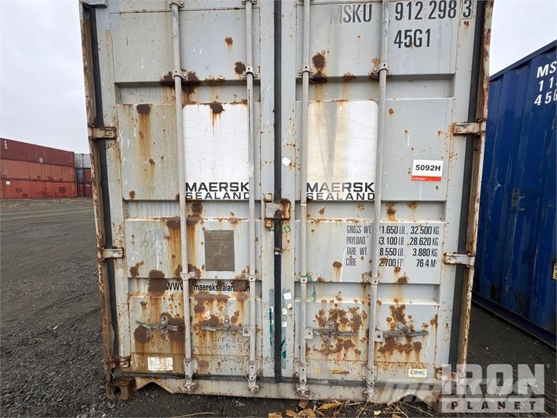 40 ft High Cube Storage Container Soojakud