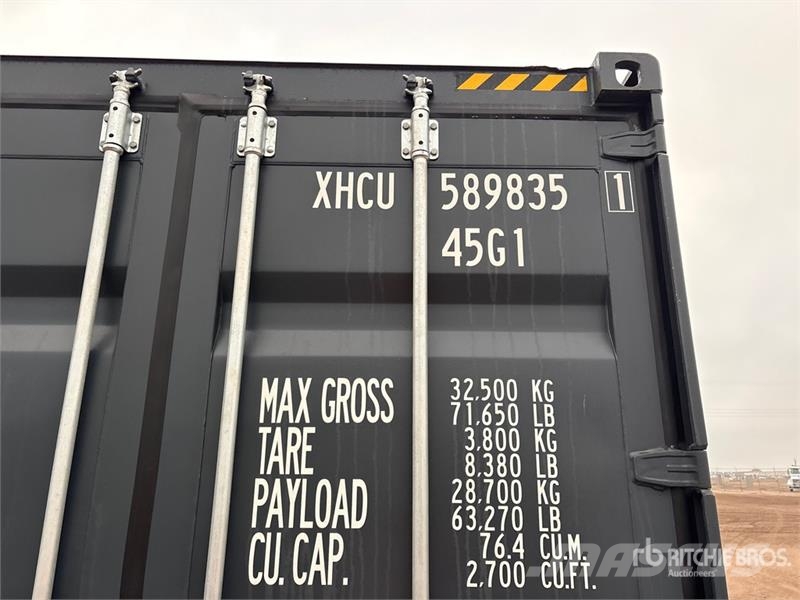  40 ft High Cube Storage Container Uzglabāšanas konteineri