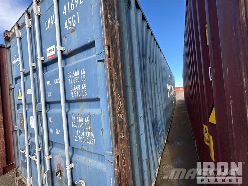 40 ft High Cube Storage Container Kontejnerji za skladiščenje