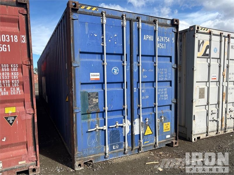 40 ft High Cube Storage Container Container αποθήκευσης