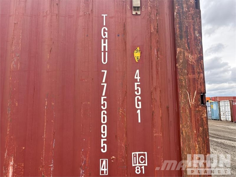 40 ft High Cube Storage Container Container αποθήκευσης