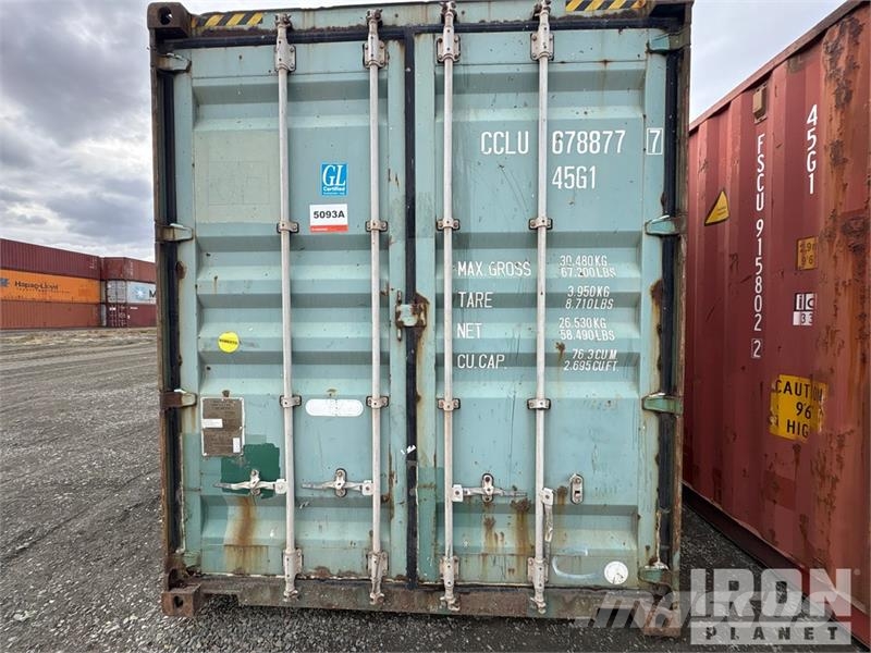 40 ft High Cube Storage Container Kontejnerji za skladiščenje