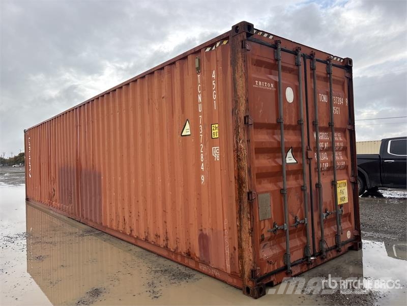 40 ft High Cube Storage Container Uzglabāšanas konteineri