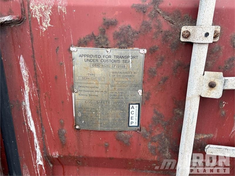 40 ft High Cube Storage Container Kontejnerji za skladiščenje