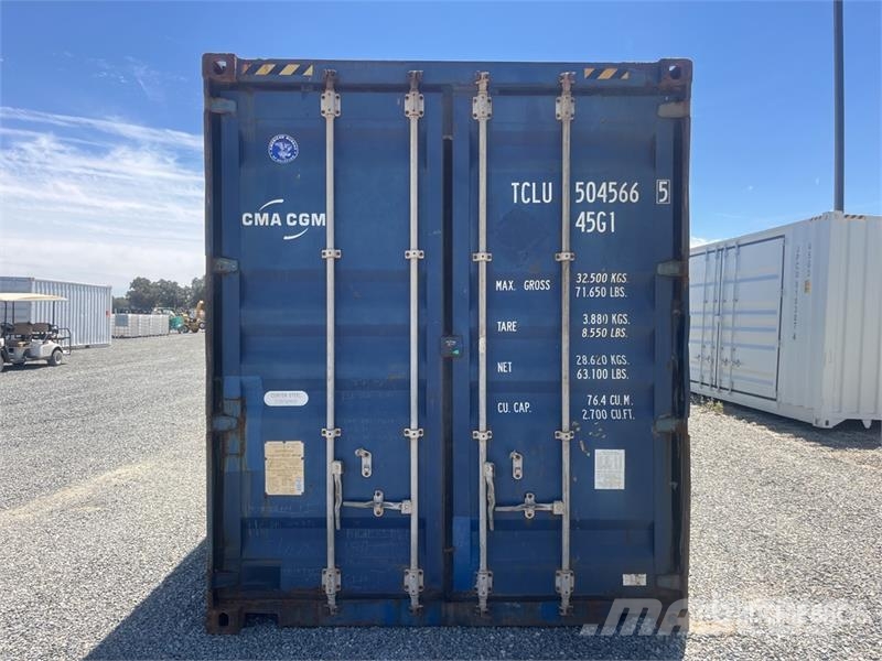  40 ft High Cube Storage Container Uzglabāšanas konteineri