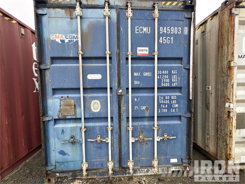 40 ft High Cube Storage Container Lagerbehälter