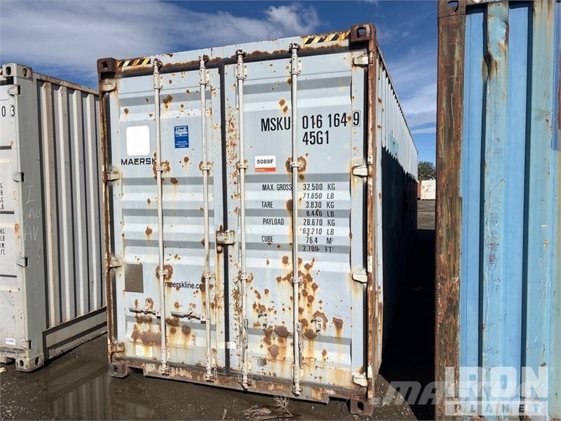 40 ft High Cube Storage Container Container αποθήκευσης