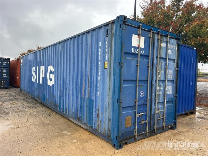 40 ft High Cube Storage Container Uzglabāšanas konteineri