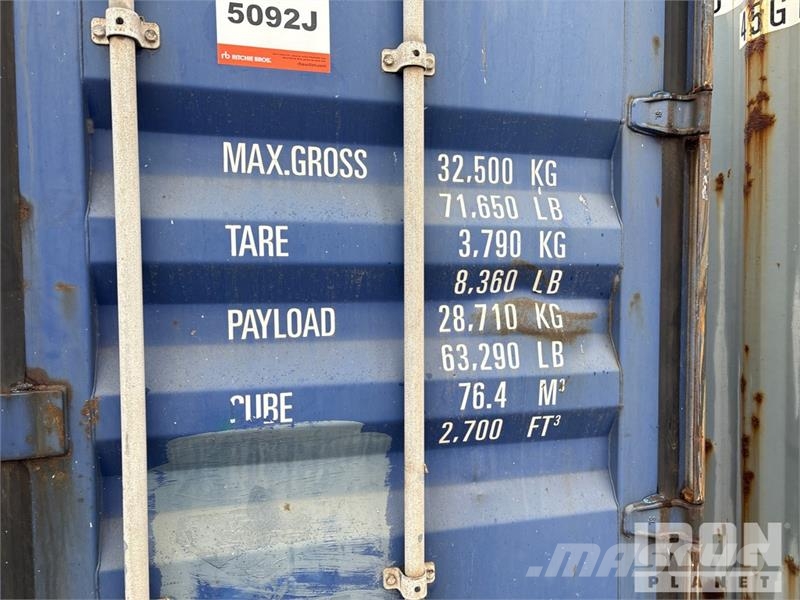 40 ft High Cube Storage Container Lagerbehälter