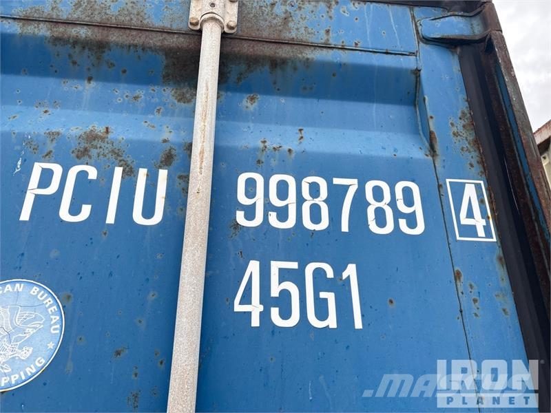 40 ft High Cube Storage Container Container αποθήκευσης