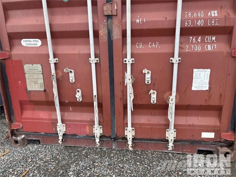 40 ft High Cube Storage Container Kontejnerji za skladiščenje