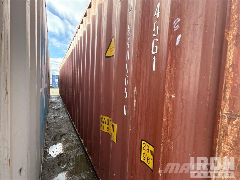 40 ft High Cube Storage Container 보관 컨테이너