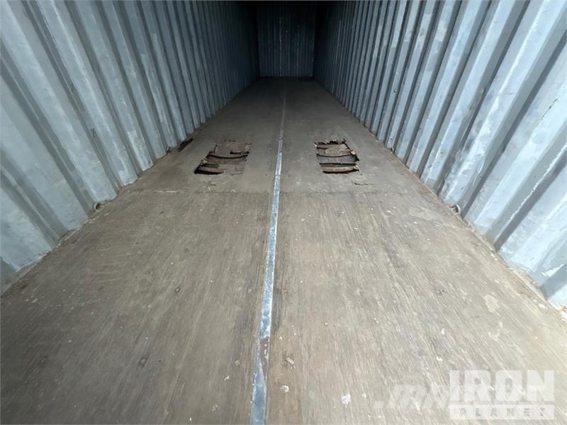 40 ft High Cube Storage Container Container αποθήκευσης