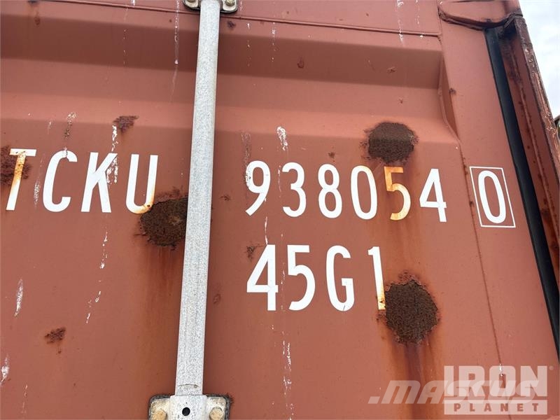 40 ft High Cube Storage Container Container αποθήκευσης
