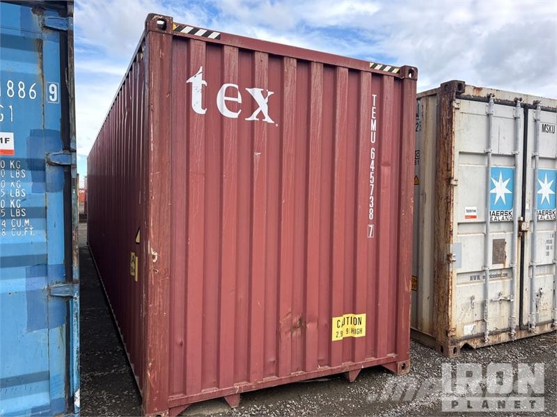 40 ft High Cube Storage Container Container αποθήκευσης