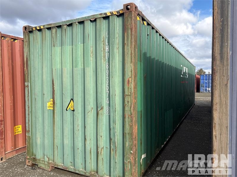 40 ft High Cube Storage Container Kontejnerji za skladiščenje