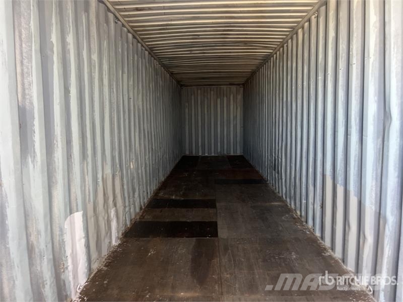  40 ft High Cube Storage Container Uzglabāšanas konteineri