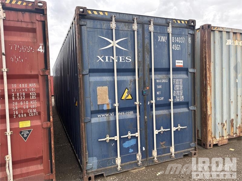 40 ft High Cube Storage Container Container αποθήκευσης
