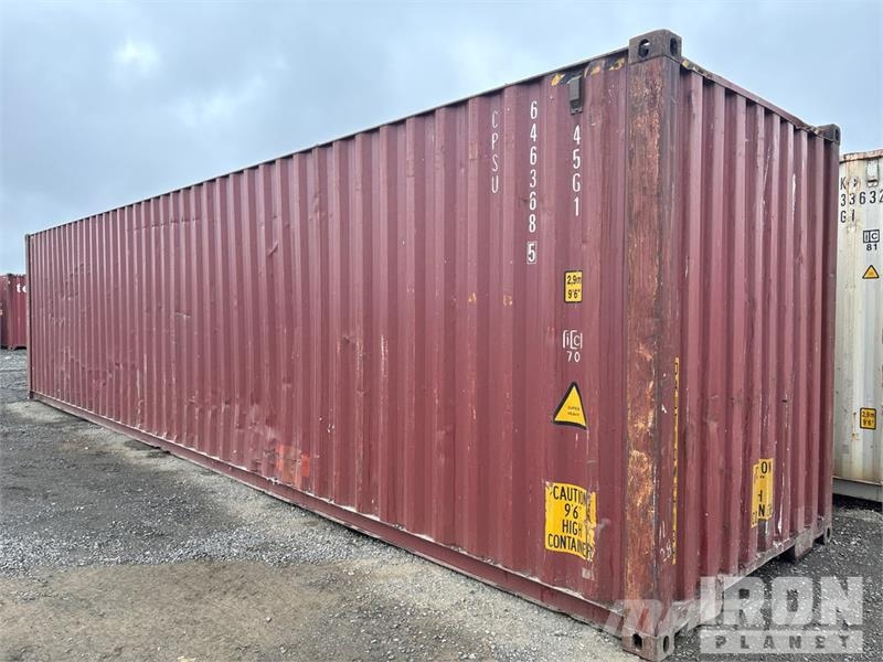 40 ft High Cube Storage Container Kontejnerji za skladiščenje