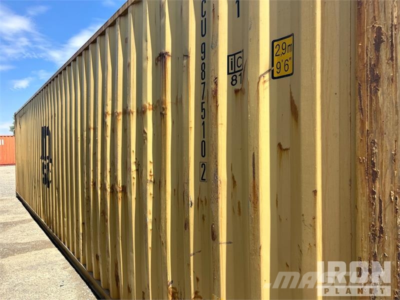 40 ft High Cube Storage Container Raktárkonténerek