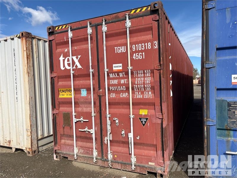 40 ft High Cube Storage Container Container αποθήκευσης