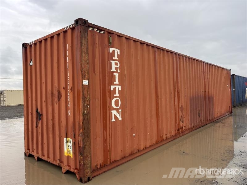 40 ft High Cube Storage Container Uzglabāšanas konteineri