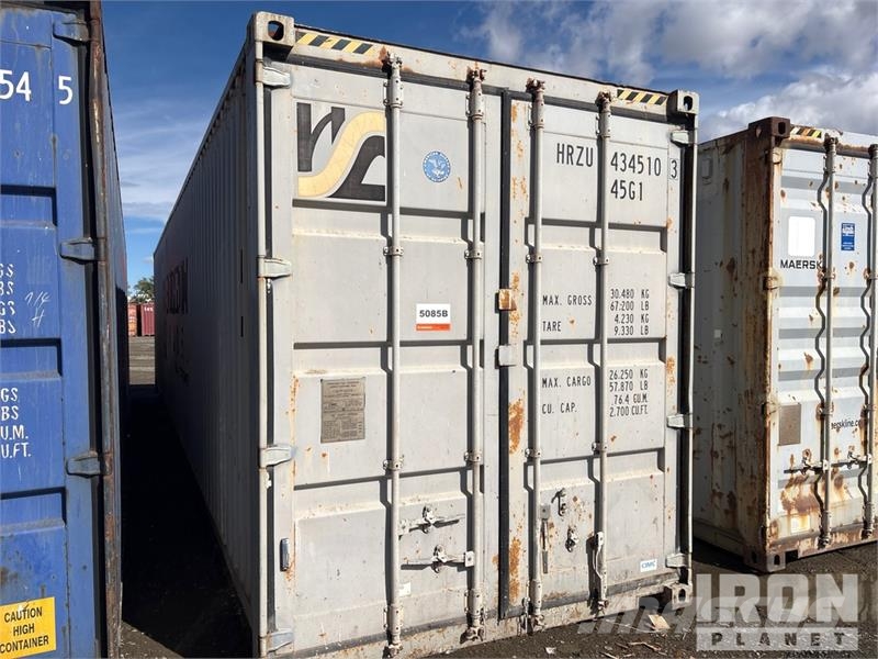 40 ft High Cube Storage Container Container αποθήκευσης
