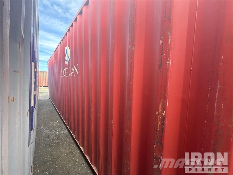  40 ft High Cube Storage Container Uzglabāšanas konteineri
