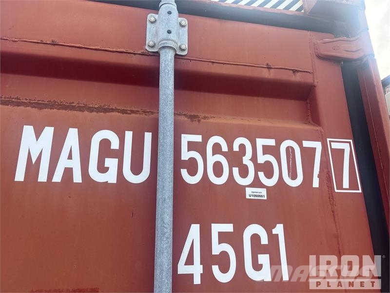  40 ft High Cube Storage Container Uzglabāšanas konteineri