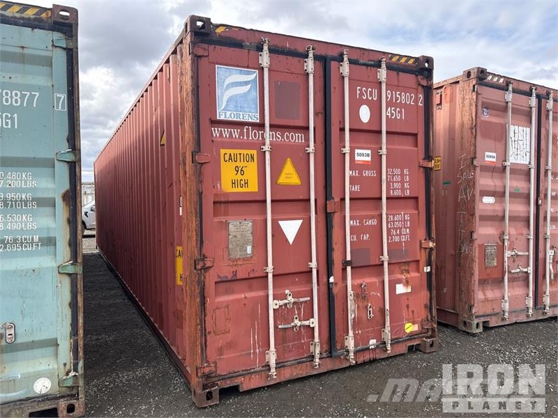 40 ft High Cube Storage Container Kontejnerji za skladiščenje