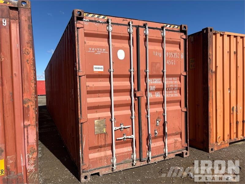 40 ft High Cube Storage Container Container αποθήκευσης