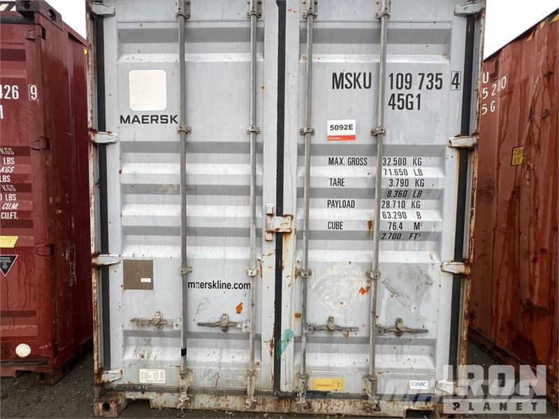 40 ft High Cube Storage Container Lagerbehälter