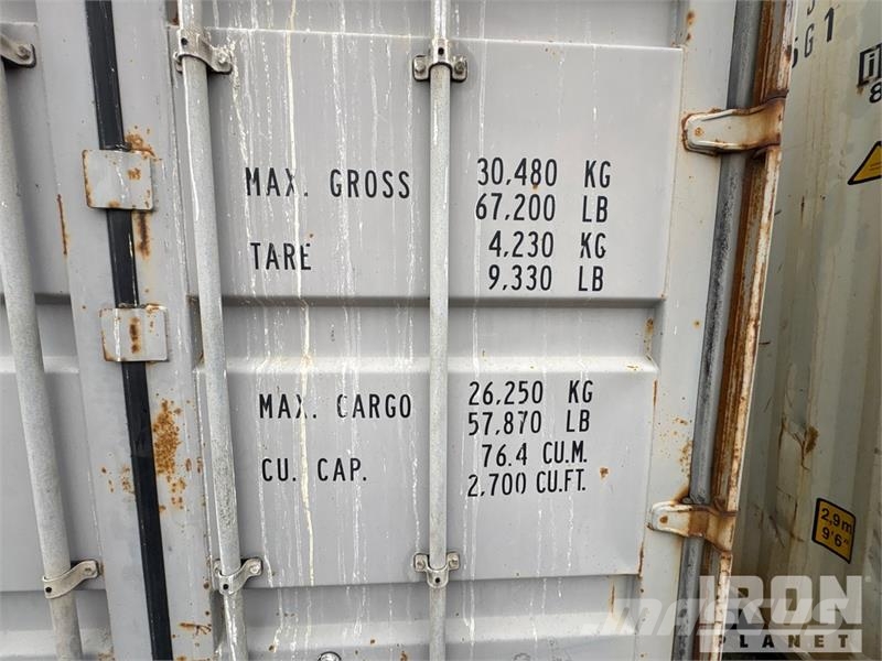 40 ft High Cube Storage Container Kontejnerji za skladiščenje