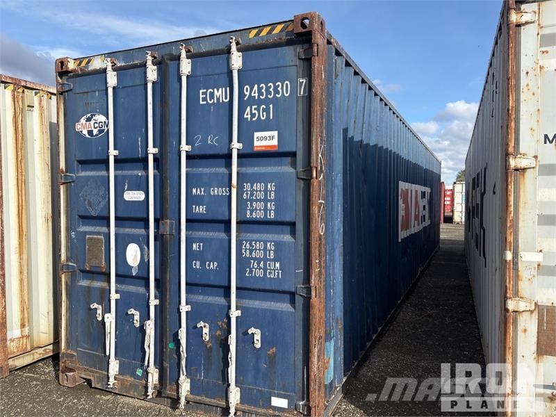40 ft High Cube Storage Container 보관 컨테이너