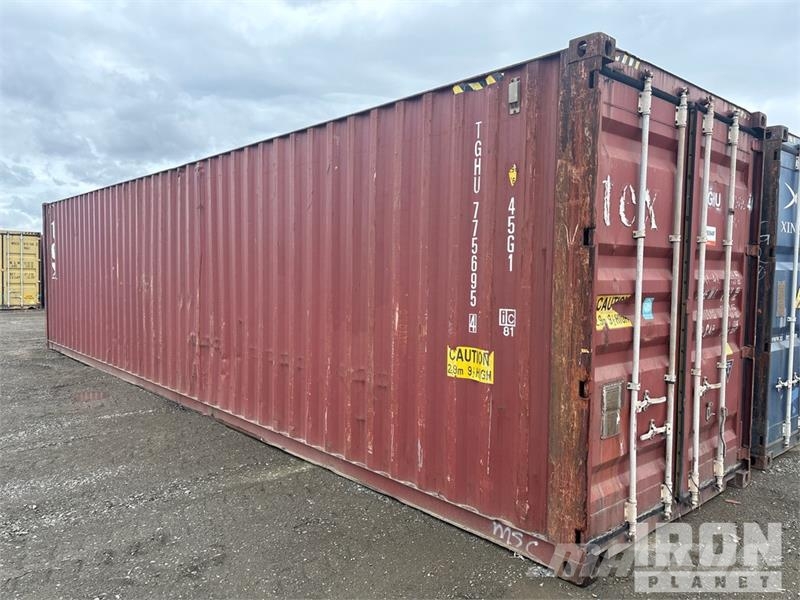 40 ft High Cube Storage Container Container αποθήκευσης