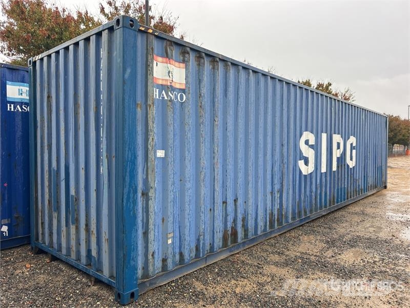 40 ft High Cube Storage Container Uzglabāšanas konteineri