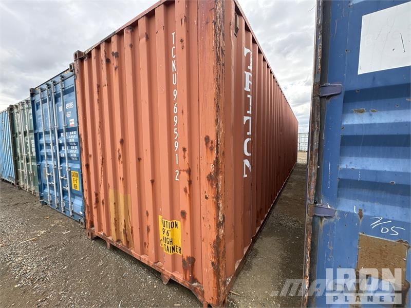 40 ft High Cube Storage Container Container αποθήκευσης