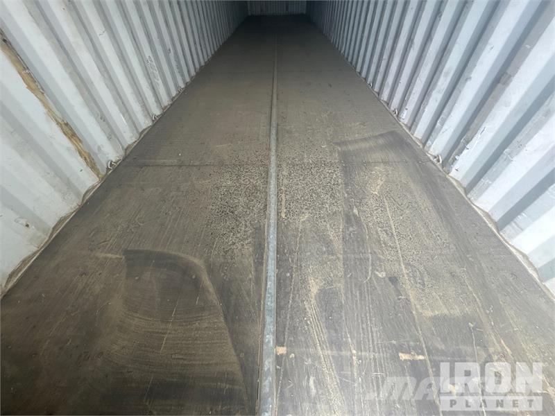  40 ft High Cube Storage Container Uzglabāšanas konteineri