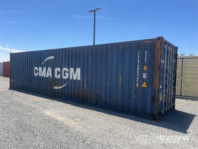  40 ft High Cube Storage Container Uzglabāšanas konteineri