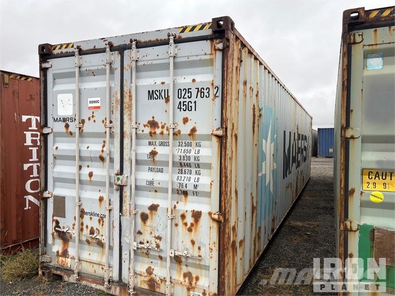 40 ft High Cube Storage Container Kontejnerji za skladiščenje
