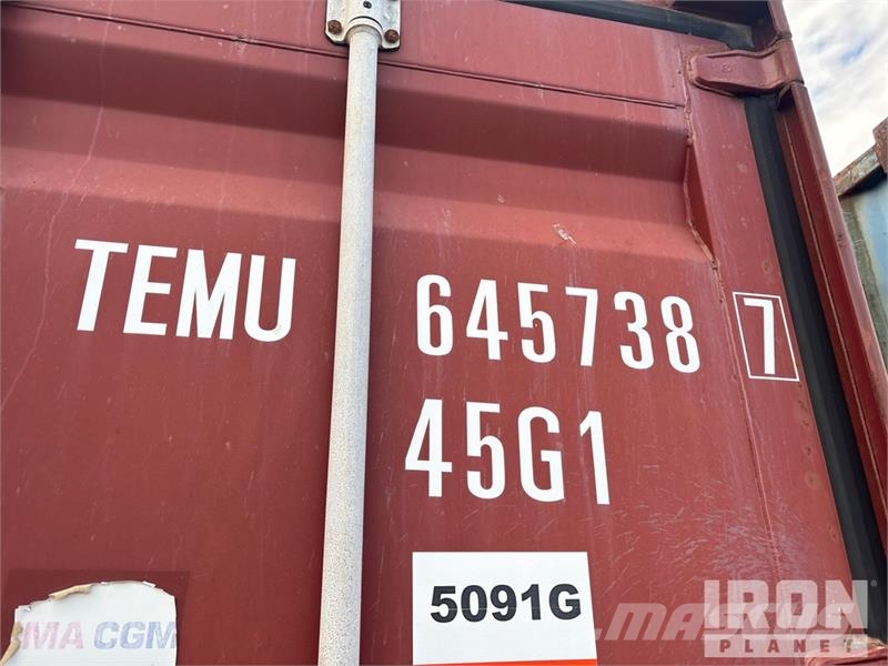 40 ft High Cube Storage Container Container αποθήκευσης